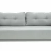 Sofa rozkładana 3-osobowa jasnoszara TAMPA