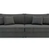 Sofa rozkładana 4-osobowa MARKOS szara
