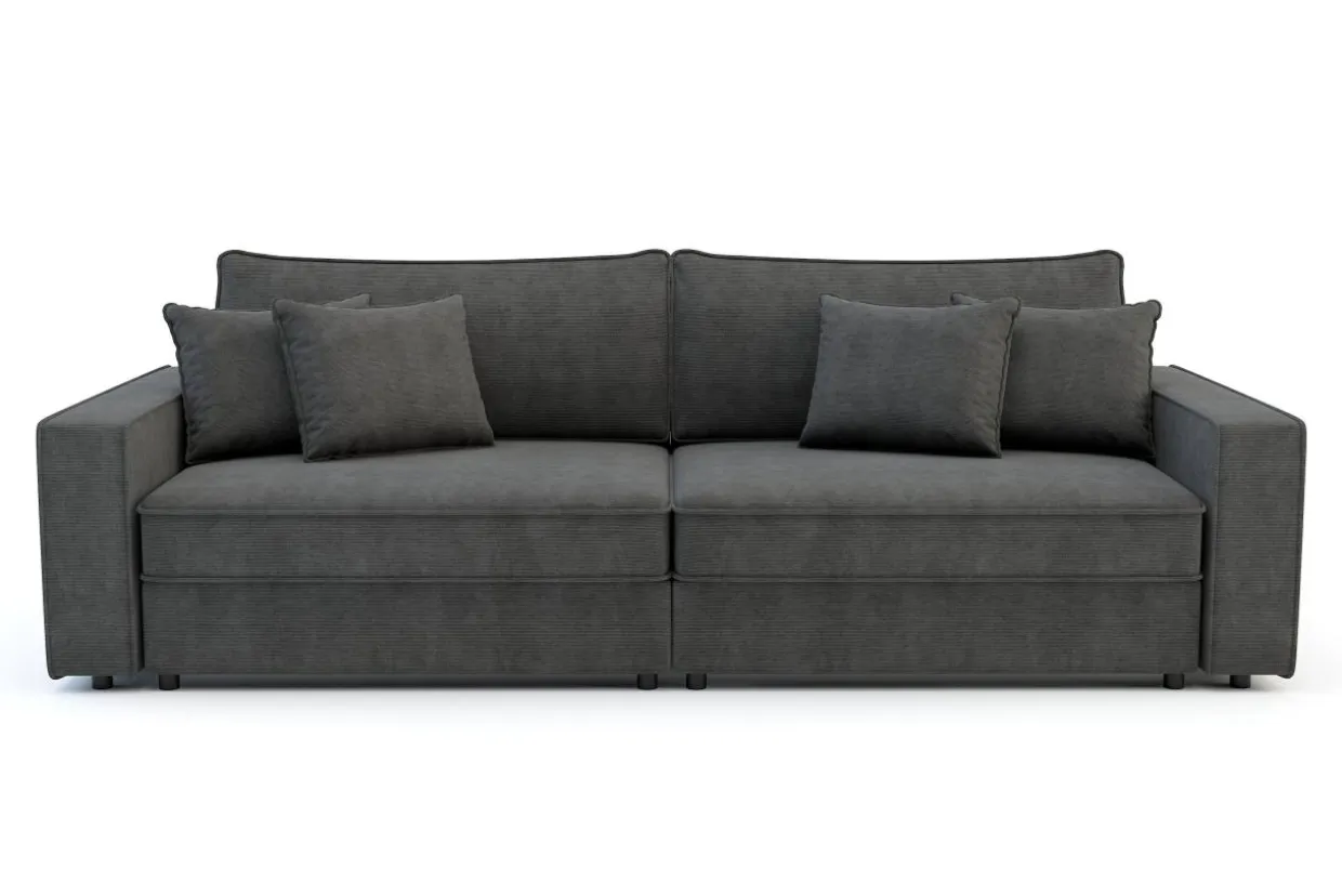 Sofa rozkładana 4-osobowa MARKOS szara