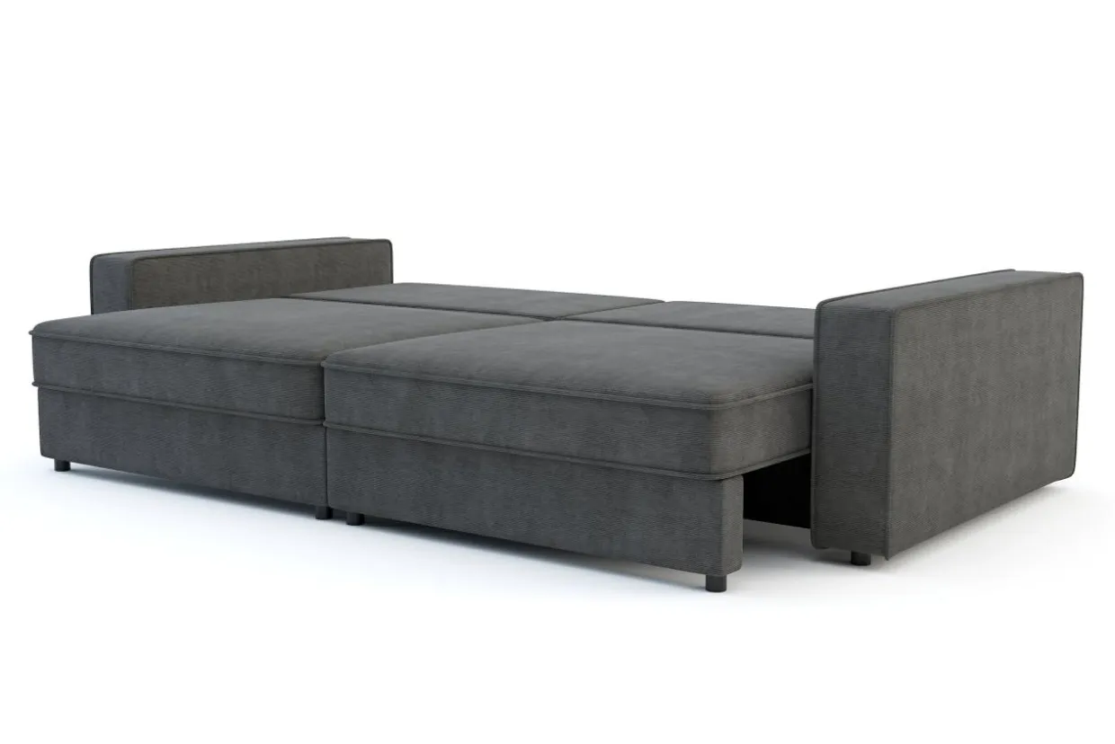 Sofa rozkładana 4-osobowa MARKOS szara