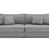 Sofa rozkładana 4-osobowa MARKOS jasnoszara