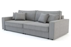 Sofa rozkładana 4-osobowa MARKOS jasnoszara