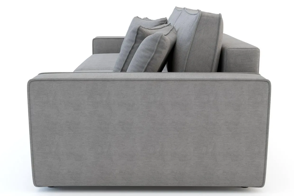 Sofa rozkładana 4-osobowa MARKOS jasnoszara