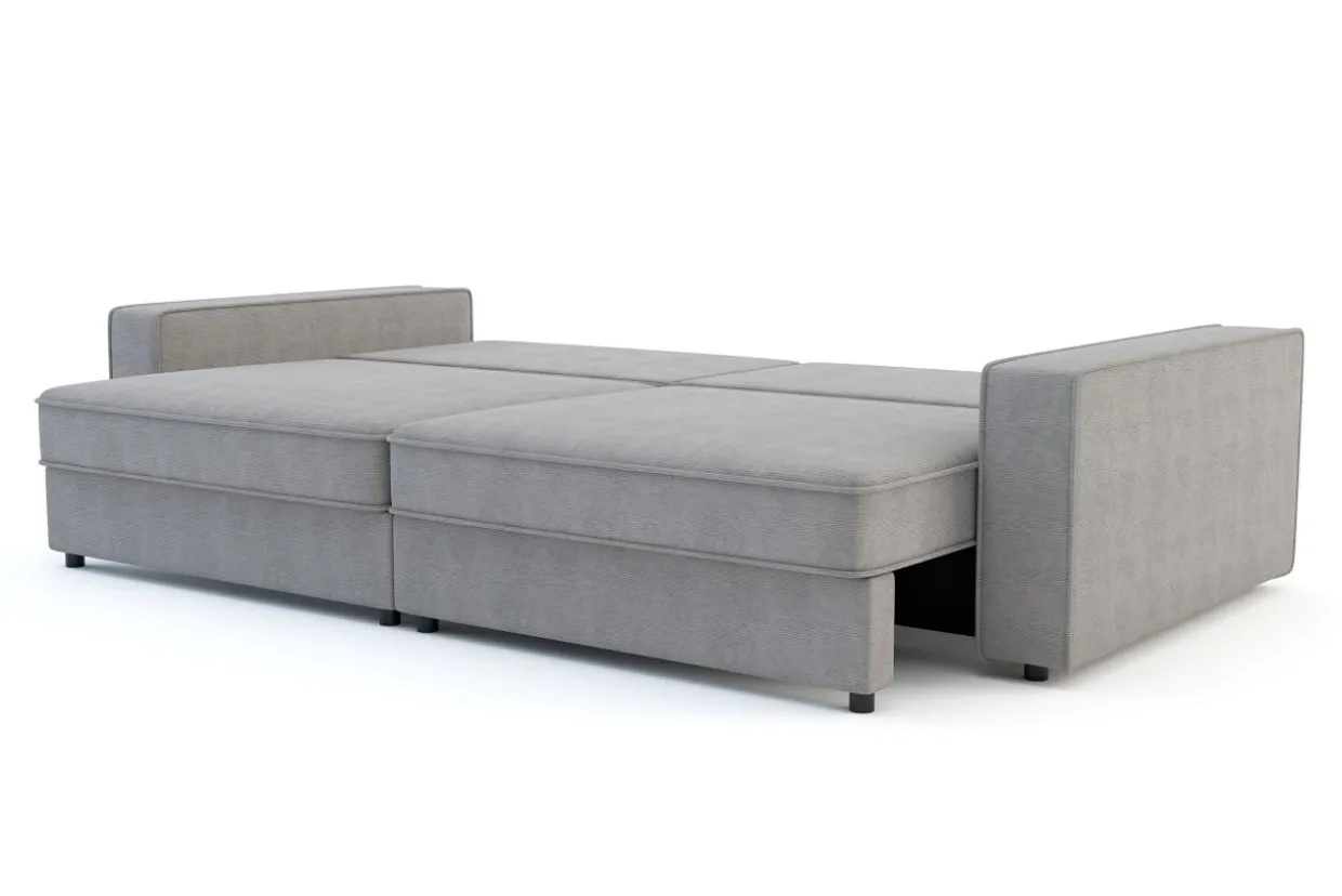 Sofa rozkładana 4-osobowa MARKOS jasnoszara