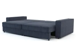 Sofa rozkładana 4-osobowa MARKOS ciemnoniebieska
