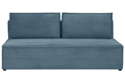 Sofa rozkładana 3-osobowa niebieska UNO