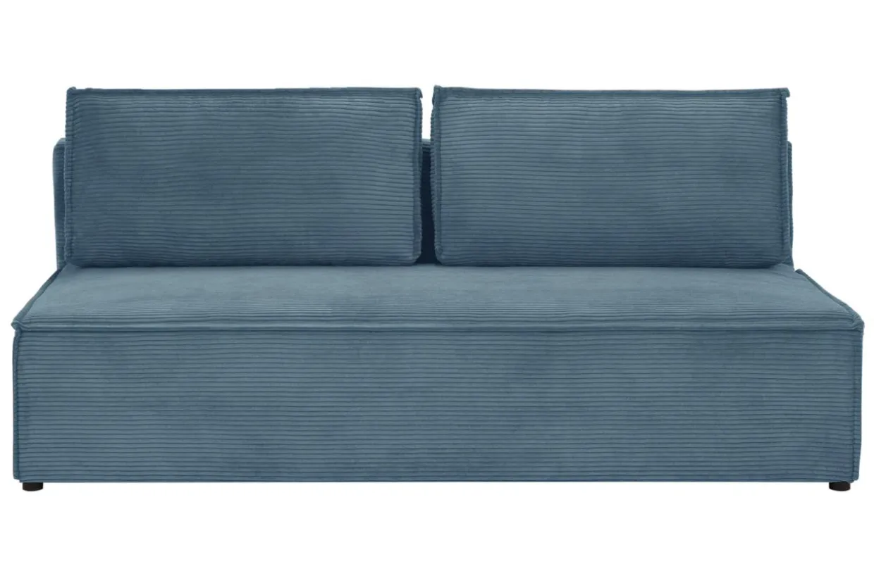 Sofa rozkładana 3-osobowa niebieska UNO