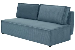Sofa rozkładana 3-osobowa niebieska UNO