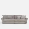Sofa rozkładana 4-osobowa NOEMI jasnoszary