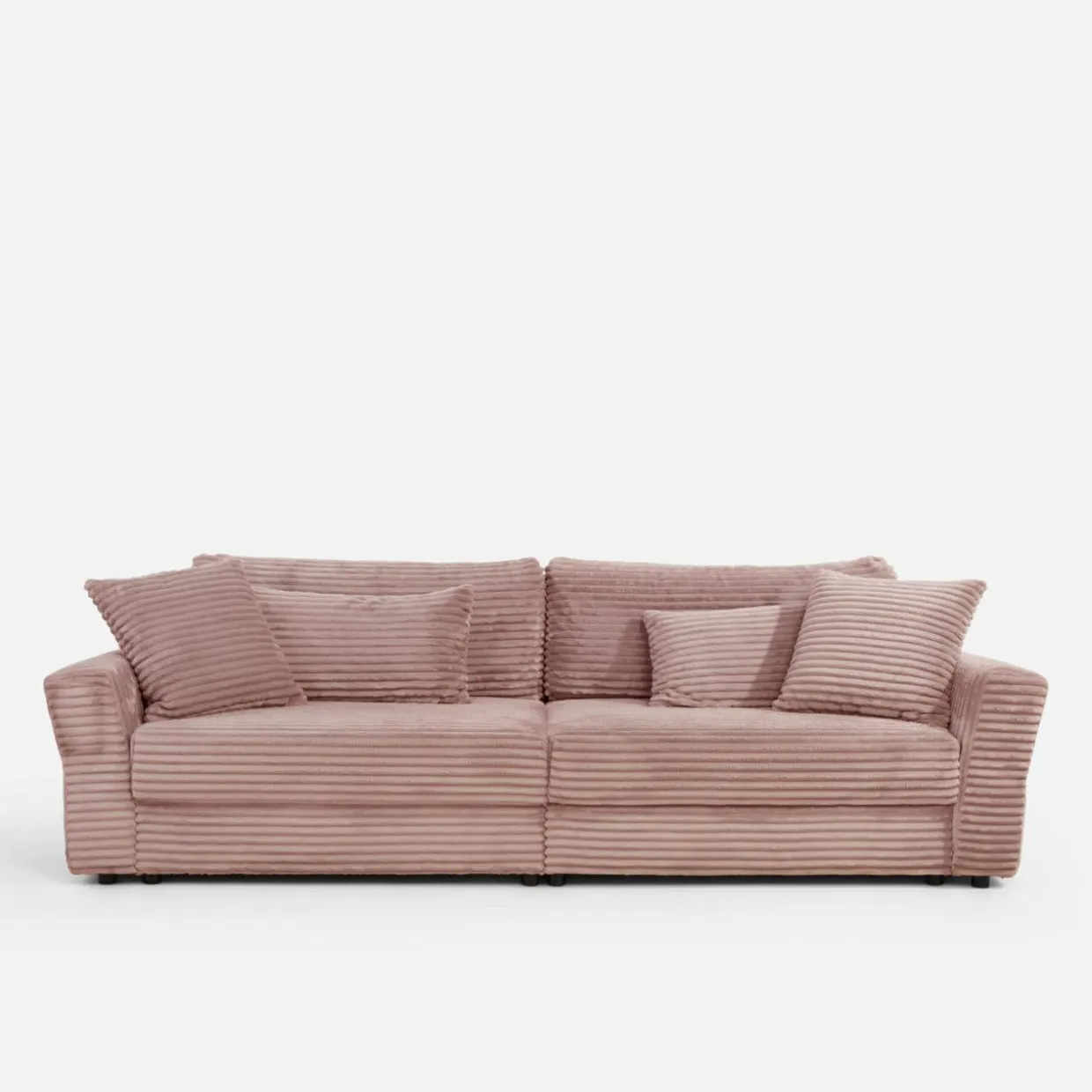 Sofa rozkładana 4-osobowa NOEMI pudrowy róż
