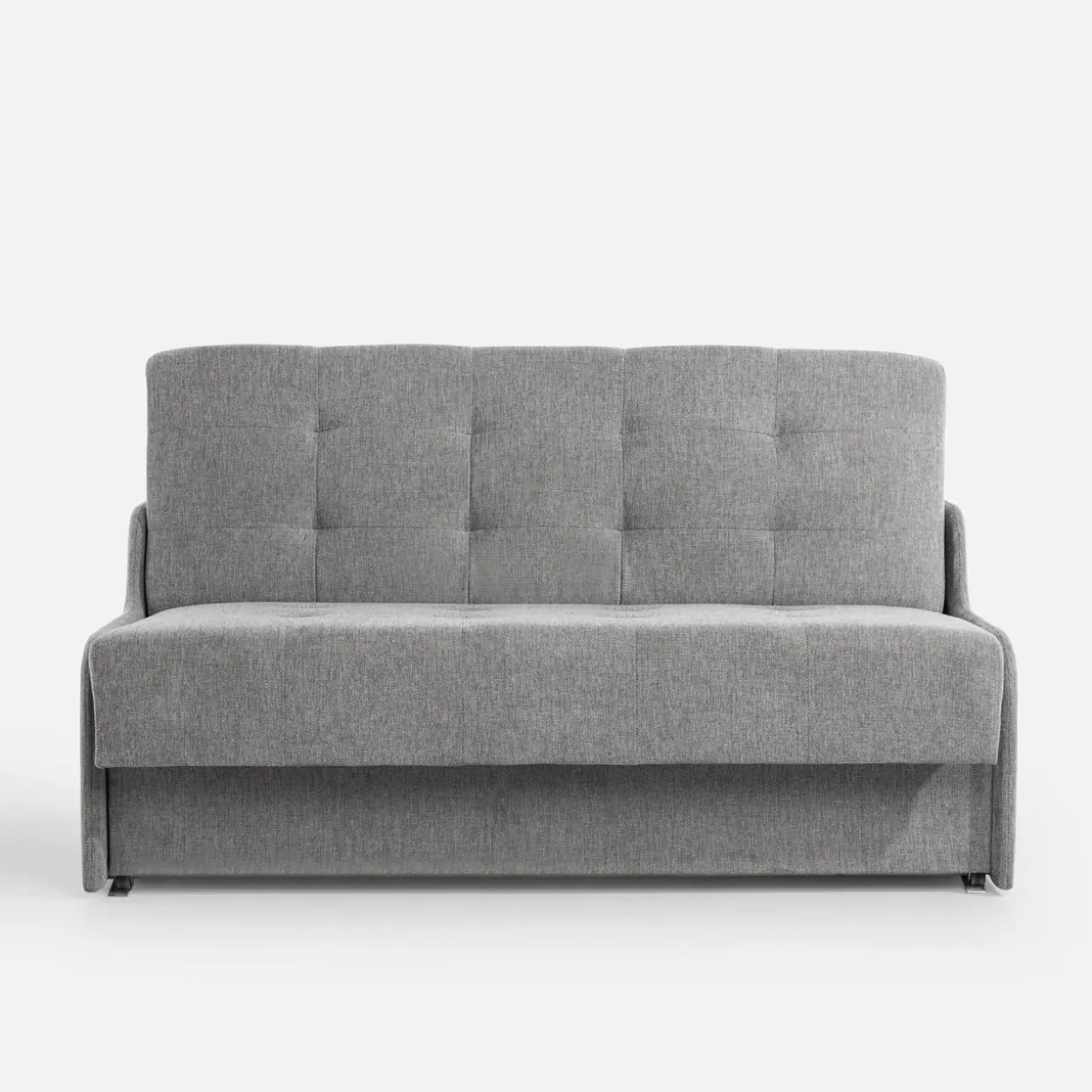 Sofa rozkładana 3-osobowa popielata MATI III