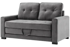 Sofa rozkładana 2-osobowa szara WARIANO