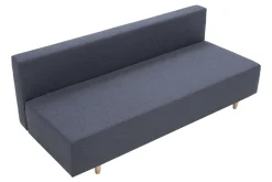 Sofa rozkładana 3-osobowa szara OTTA BIS