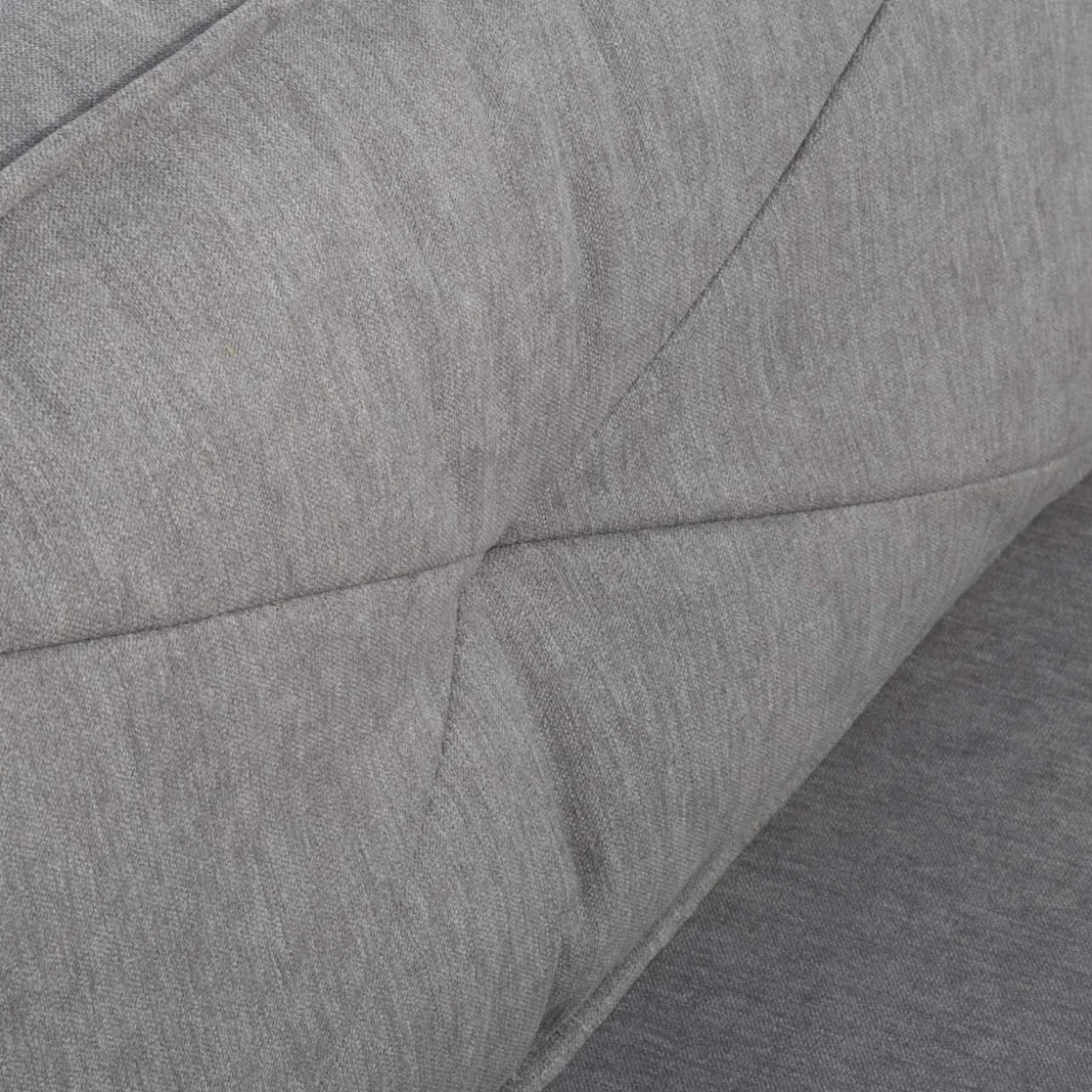 Sofa rozkładana 3-osobowa szara GRIS