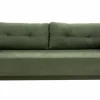 Sofa rozkładana 3-osobowa zielona TAMPA