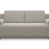 Sofa rozkładana popielata CASEY