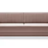 Sofa rozkładana różowa AMBER