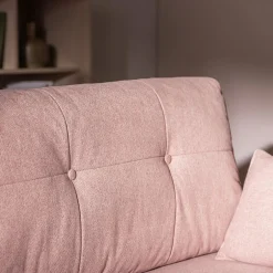 Sofa rozkładana różowa MOZI