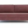 Sofa rozkładana różowa NELLY