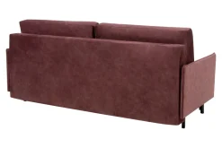 Sofa rozkładana różowa NELLY
