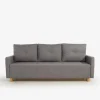 Sofa rozkładana szara ALBERTA
