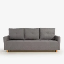 Sofa rozkładana szara ALBERTA