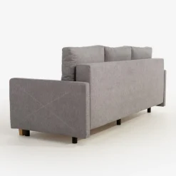Sofa rozkładana szara ALBERTA
