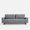 Sofa rozkładana szara CARO