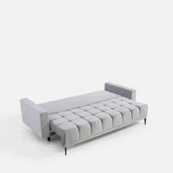Sofa rozkładana szara CARO