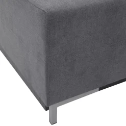Sofa rozkładana szara ELBA