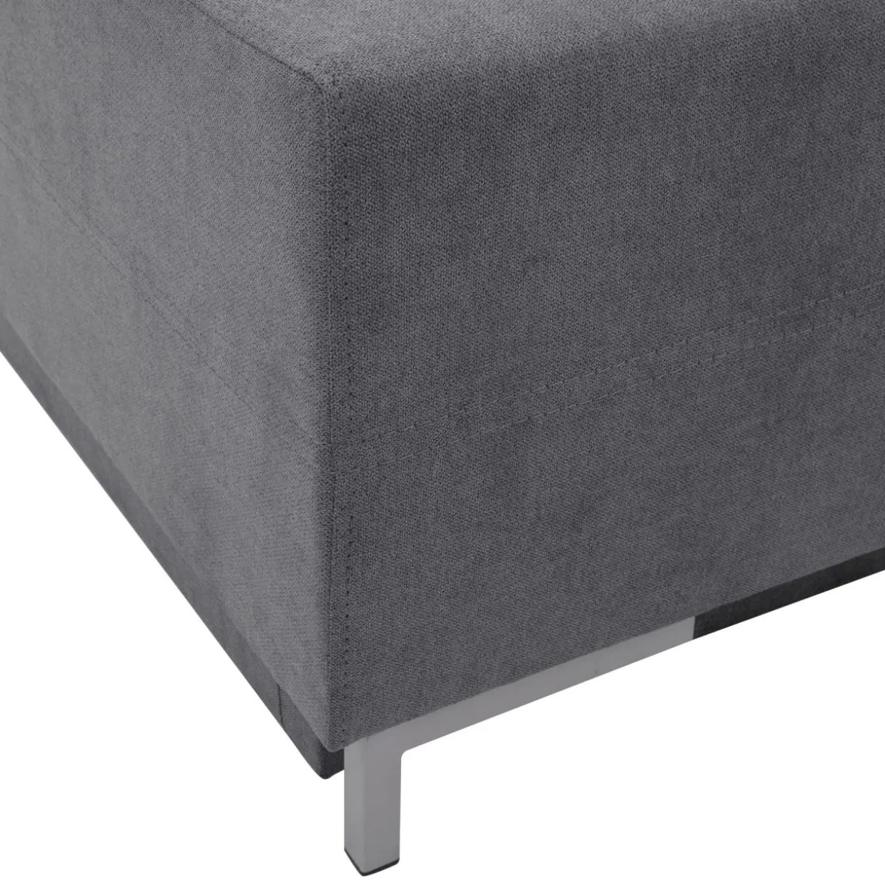 Sofa rozkładana szara ELBA