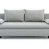 Sofa rozkładana szara PASO
