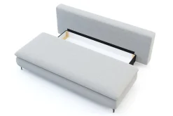Sofa rozkładana szara PASO