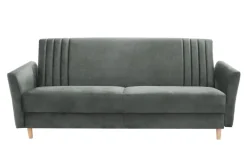 Sofa rozkładana szara PORTO
