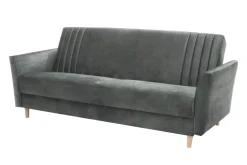 Sofa rozkładana szara PORTO