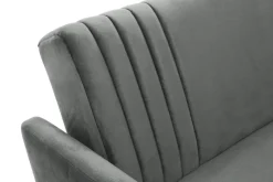 Sofa rozkładana szara PORTO
