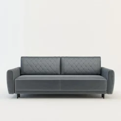Sofa rozkładana szara ROMA
