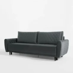 Sofa rozkładana szara ROMA