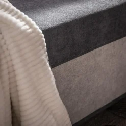 Sofa rozkładana szara SALINA