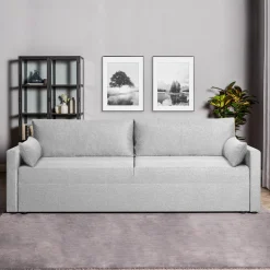 Sofa rozkładana szara TAGO