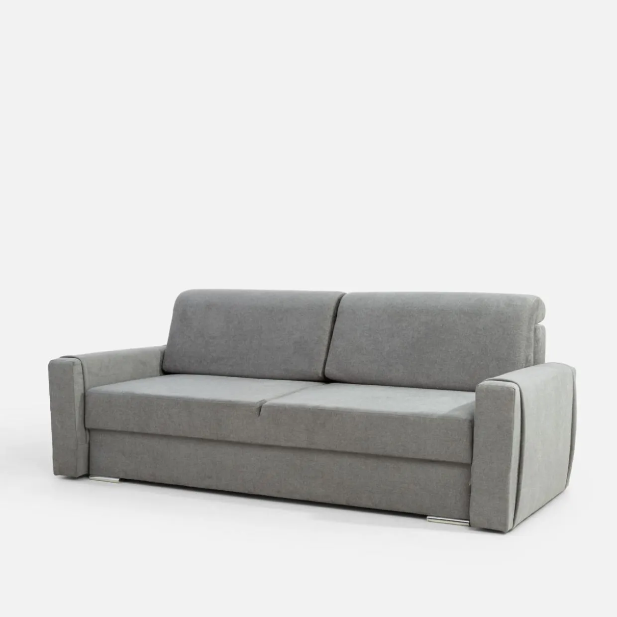 Sofa rozkładana szara ŁUKASZ