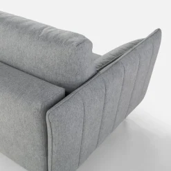 Sofa rozkładana szara VANNES BIS