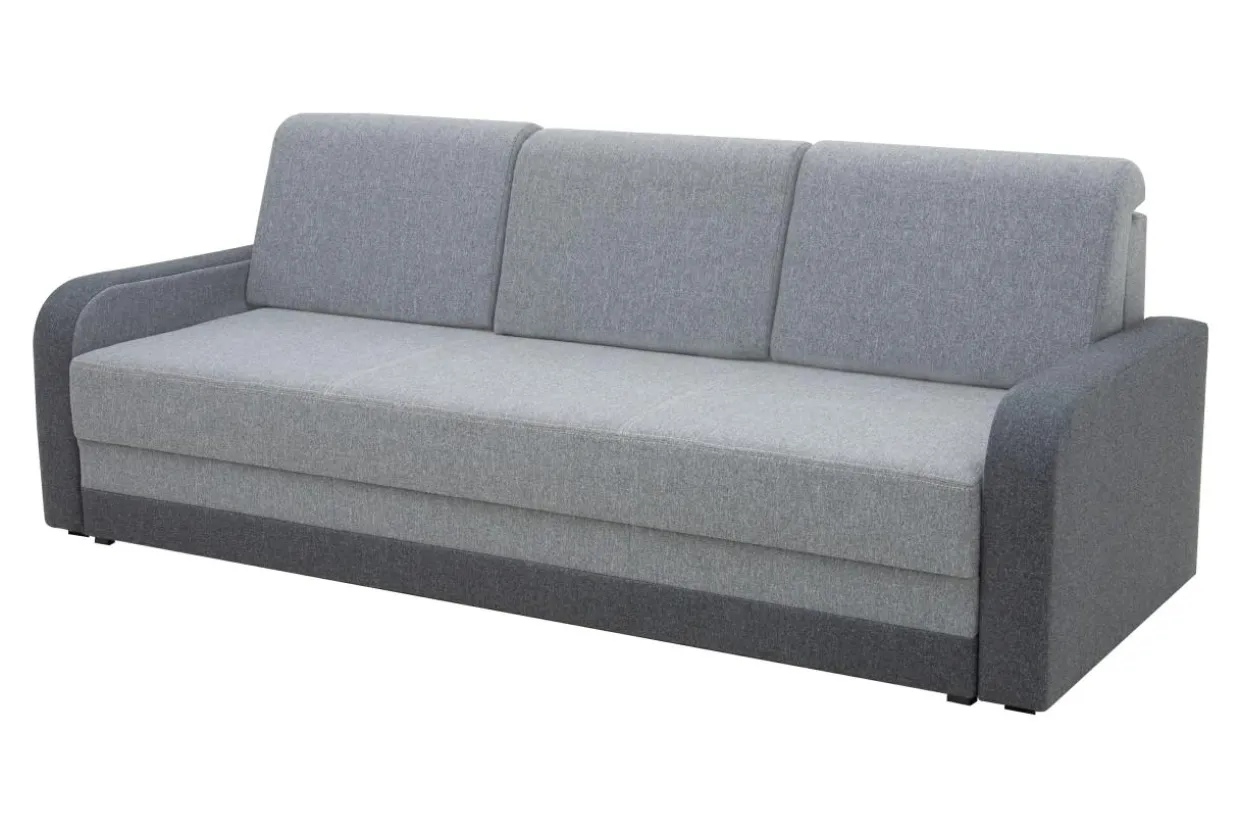Sofa rozkładana szara VILA NEW