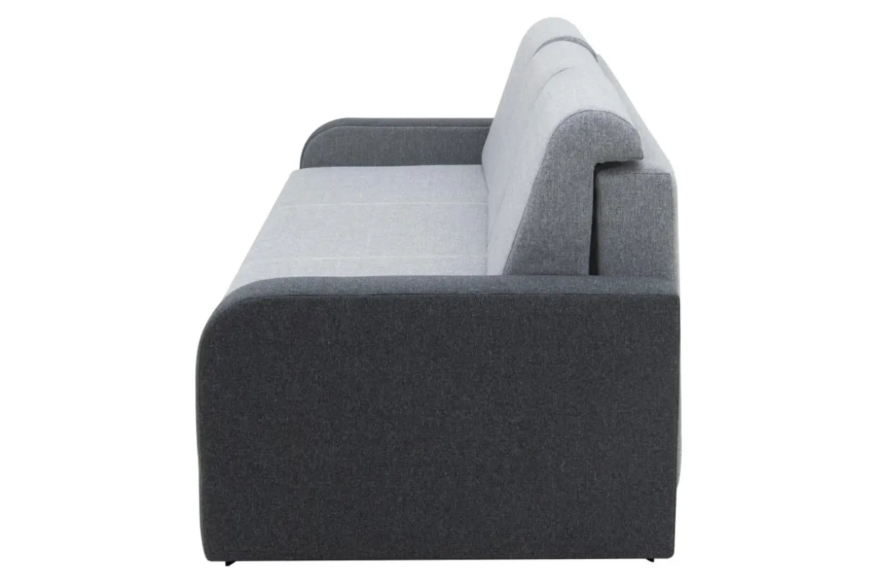 Sofa rozkładana szara VILA NEW
