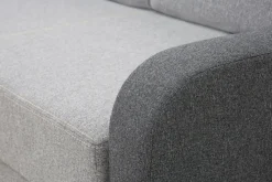 Sofa rozkładana szara VILA NEW