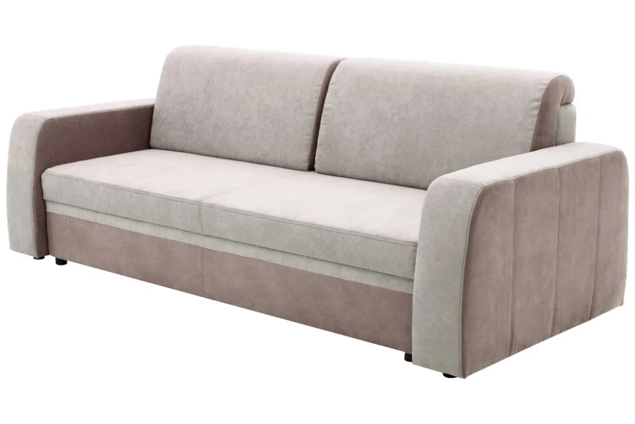 Sofa rozkładana taupe NESSI