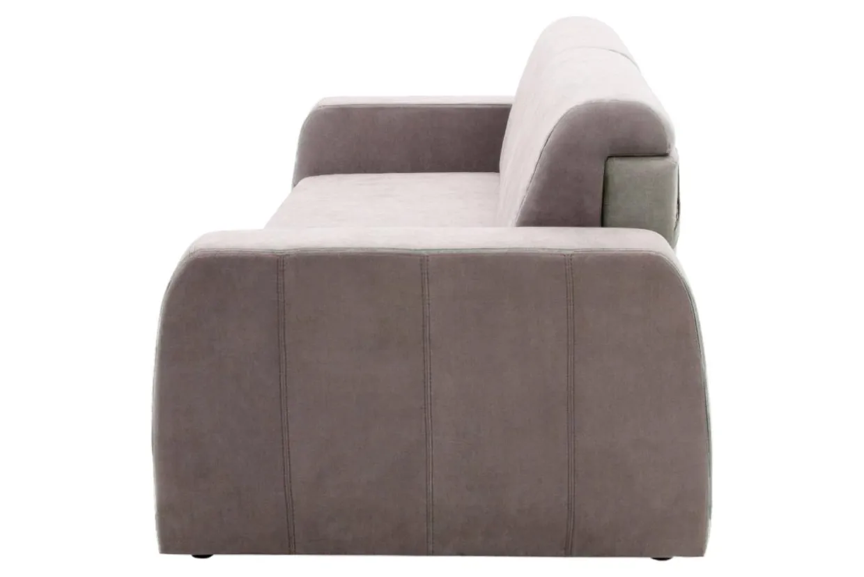 Sofa rozkładana taupe NESSI