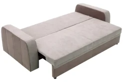 Sofa rozkładana taupe NESSI