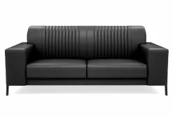 Sofa skórzana czarna ZENIT