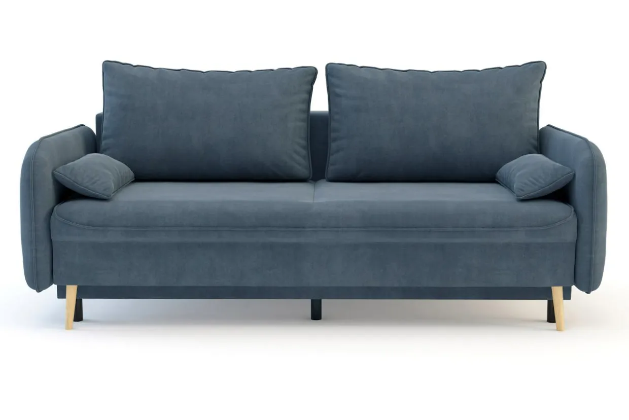 Sofa szara VAMOS nóżki buk